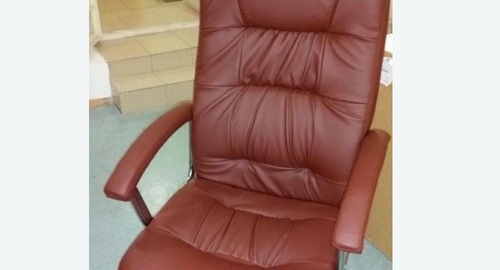 Обтяжка офисного кресла. Лыткарино
